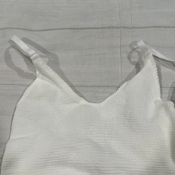 NWT Free People XS body suit white - Picture 2 of 5